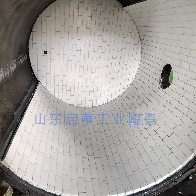 氧化铝耐磨衬砖-球磨机内衬